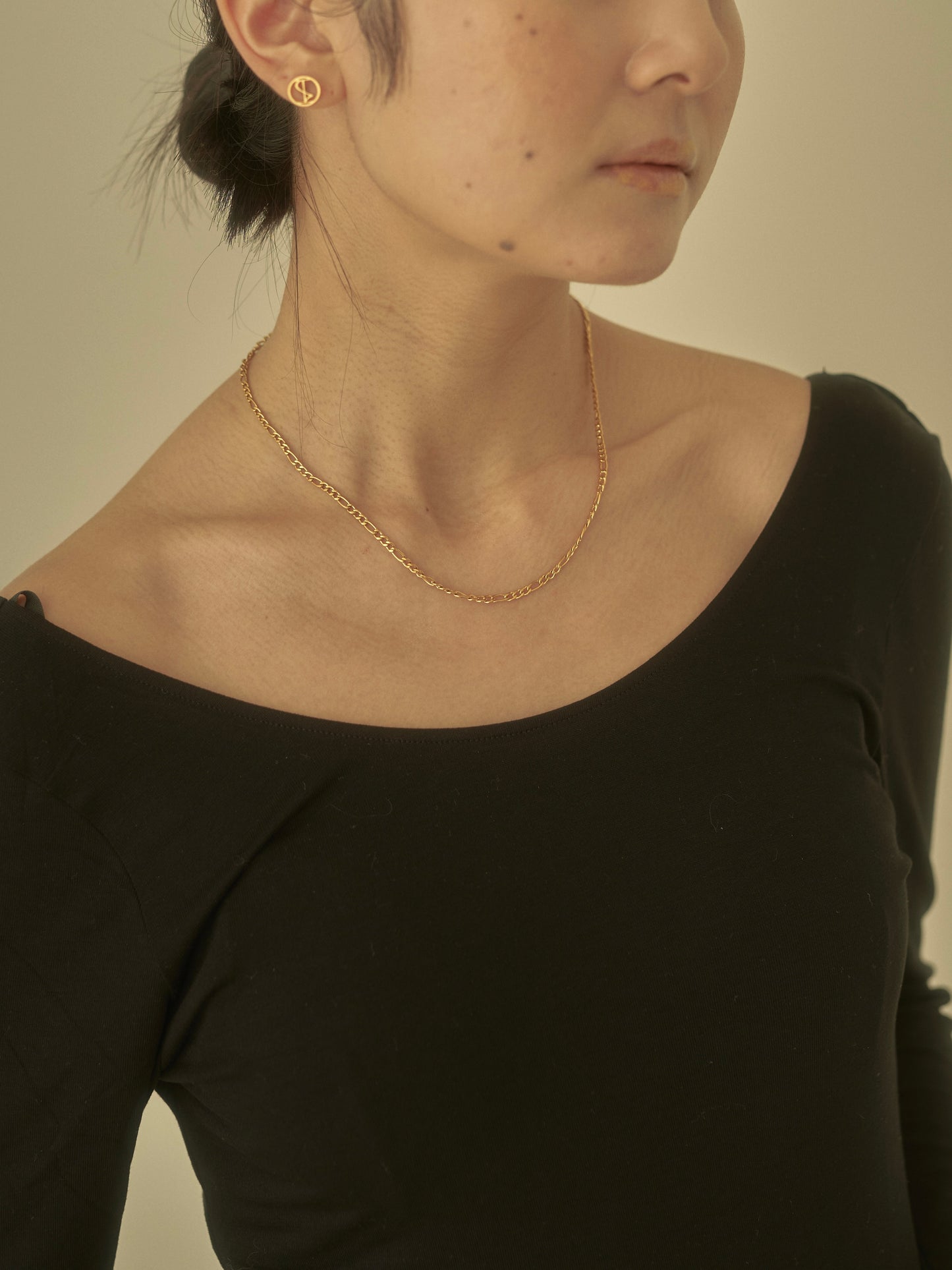 SYNAPSE NECKLACE / gold